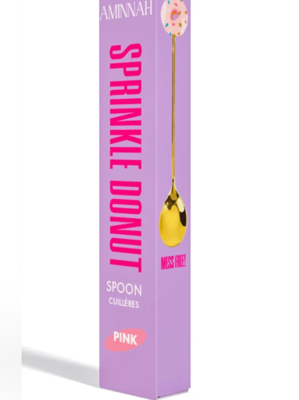 Aminnah Sprinkle Donut Bath Spoon — Pink